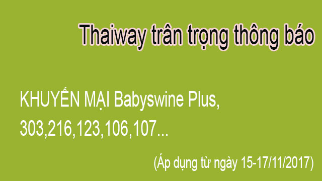 Khuyến mại 15-17/11/2017