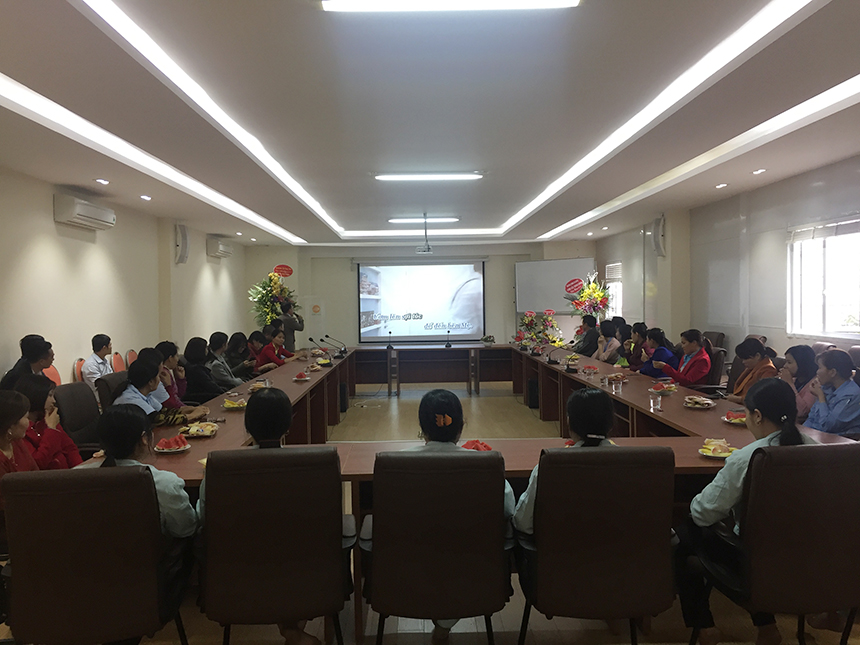 Chào mừng ngày QT phụ nữ 8/3
