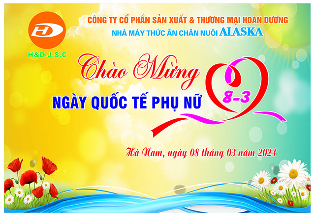 Chúc mừng ngày Quốc tế Phụ nữ 8/3